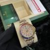 Super Replica Rolex Daytona Rainbow Iced Out Rose Gold Swiss Movement - Image 2