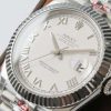 VSF Rolex Date Just Replica 41 White Dial Roman Numerals - Image 4