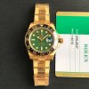Rolex GMT-Master II Yellow Gold Green Dial Swiss 3285