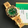 Rolex GMT-Master II Yellow Gold Green Dial Swiss 3285 - Image 3