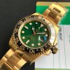 Rolex GMT-Master II Yellow Gold Green Dial Swiss 3285 - Image 4