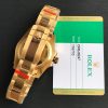 Rolex GMT-Master II Yellow Gold Green Dial Swiss 3285 - Image 8