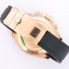 Rolex Daytona Meteorite Dial Rose Gold Oysterflex Strap Ref116515 Swiss 4130 Clone Movement - Image 7