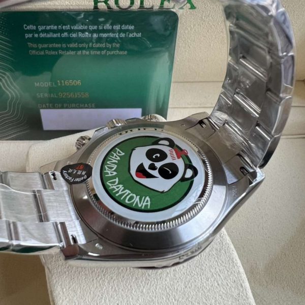 1:1 Fake Rolex Daytona Replica Oyster Platinum Ice-blue Dial - Image 3