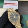 Super Fake Rolex Day Date 40 Replica Yellow Gold Diamond Bezel - Image 2