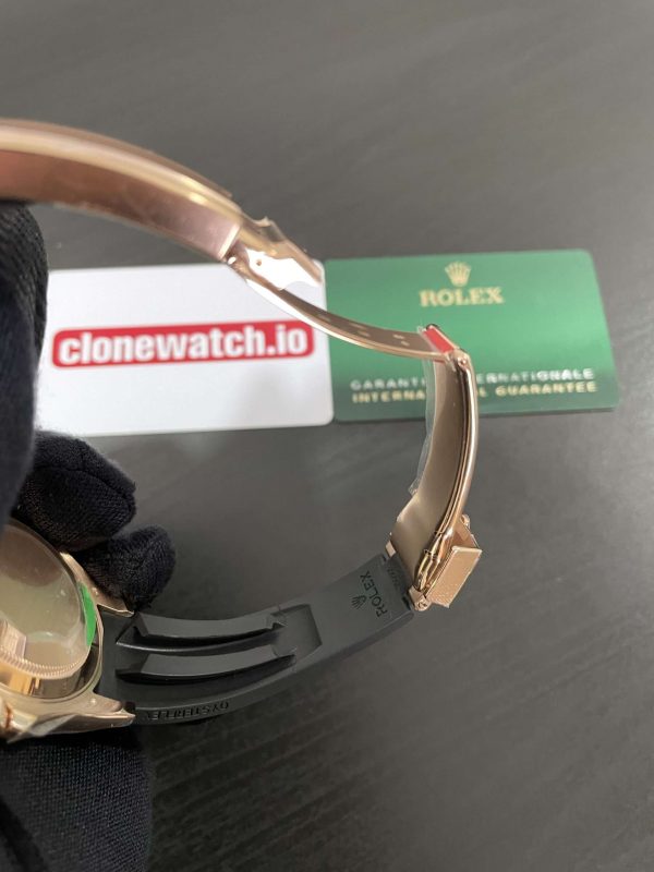 Knock Off Rolex Yacht-Master 40 Clone Watch Rose Gold 126655 - Image 6