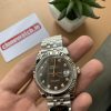 1:1 Rolex Datejust Superclone Diamond Markers Grey Dial 3235 Movement Jubilee Bracelet
