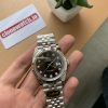 Top Grade Rolex Datejust Replica 904L Diamond Markers Black Dial - Image 2