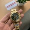 Best Rolex Daytona Replica Copy Yellow Gold Green Dial 116508 Swiss 4130 Movement
