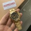Top Quality Super Clone Rolex Daytona All Gold Diamond Markers Black Dial