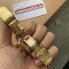 Top Quality Super Clone Rolex Daytona All Gold Diamond Markers Black Dial - Image 3