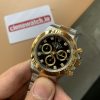 Absolute Best Quality Rolex Daytona Super Clone Two Tone Diamond Markers Black Dial - Image 3