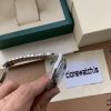 Fake Rolex Day-Date 40 Platinum Ice Blue Dial Fluted Bezel - Image 2