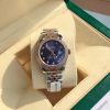Rolex Datejust Super Clone 28mm Ladies Aubergine Purple Diamond Dial - Image 2