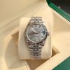 Rolex Datejust Super Clone Ladies 31mm Grey Diamond Dial