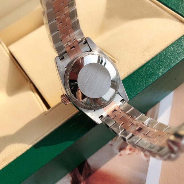 Rolex Ladies Datejust 28mm Green VS-Grade Diamond Bezel - Image 6