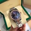 Rolex Datejust Super Clone 28mm Ladies Aubergine Purple Diamond Dial